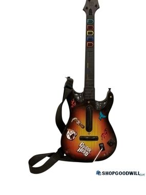 Guitar Hero Wireless Guitar Controller - Black/Orange Sunburst